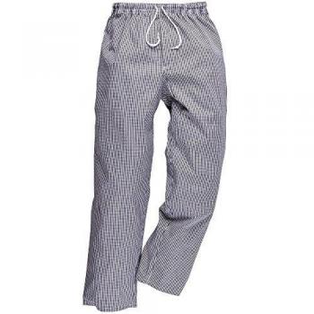 Portwest Bromley Chef Trousers M 31 Blue / White