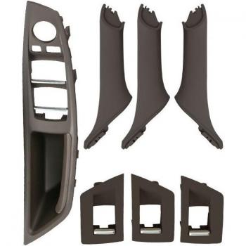 BMW F10 F11 F18 F30 Door Pull Trim Handle Gray
