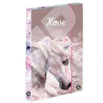 Romantický box na sešity A5 Jumbo Kůň
