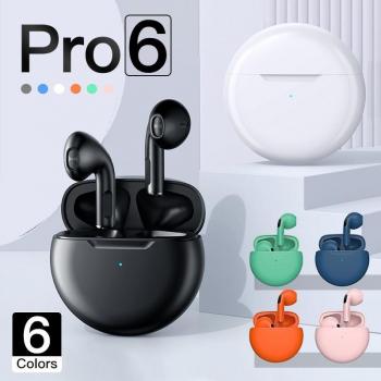 Auricolari Air Pro 6 Mini con microfono, compatibili iPhone e Xiaomi