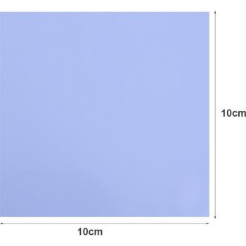 Tampon thermique en plâtre avec silicone, 100 mm × 100 mm pour PC