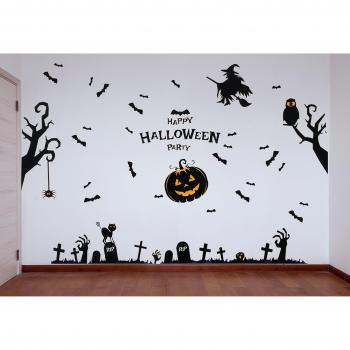 Adesivi Decorativi di Halloween per Casa e Ufficio