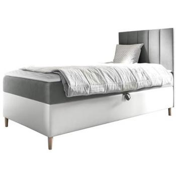 Letto continentale singolo 90x200