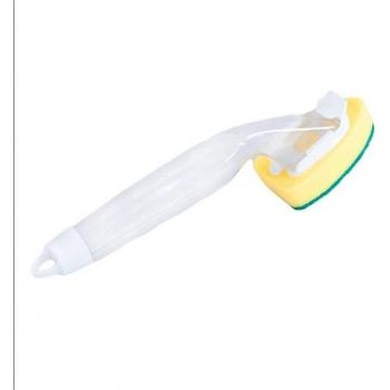 Soap-Dispensing Bath and Tile Brush