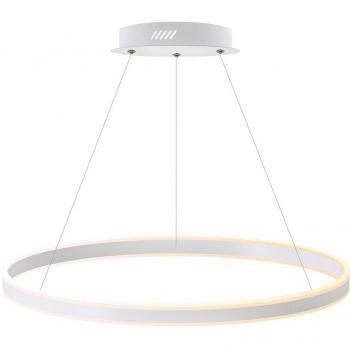 Luminaria suspendida ring up 100W Ø800mm CCT regulable blanco dual