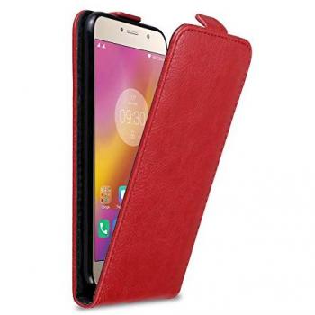 Carcasa Estilo Flip Roja para Lenovo P2