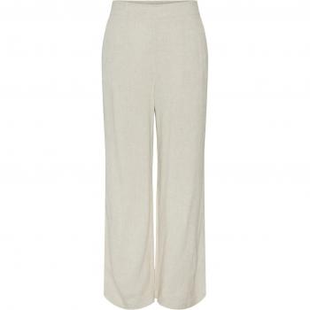 PIECES Damen Leinenhose Pcvinsty
