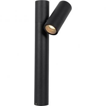 QAZQA Black Duo Standing Lamp for Outdoors