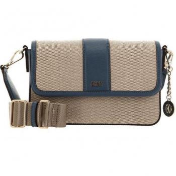 Portefeuille Urbain DKNY Bryant Park MD Flap Crossbody, Bleu Plage
