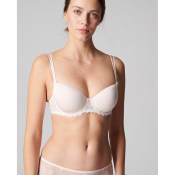 Blush Simone Perele 3D Shaped T-Back Bra, Size 38D