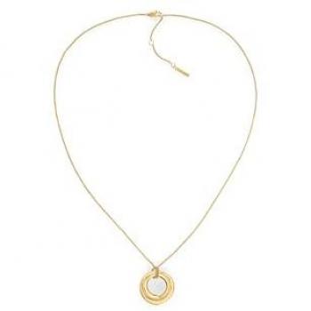Collier CK Spiral Doré pour Femme