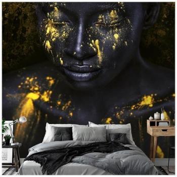 Fotomurale Design Artgeist Bathed In Gold 100x70