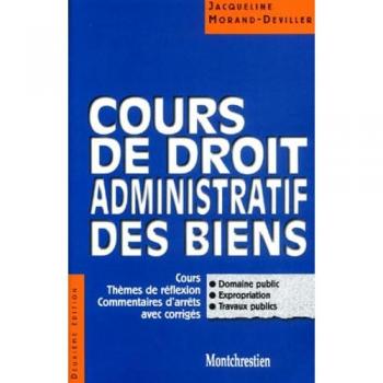 Cours de droit administratif des biens