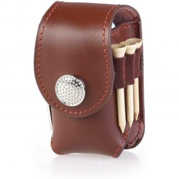 Accessoire de voyage pour balles de golf (marron)