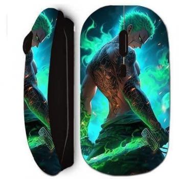 Zoro 3D Manga Fanart Wireless Mouse Shell – Black