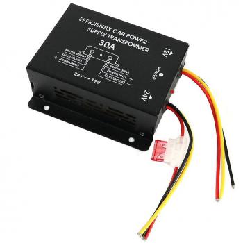 Transformateur 30A 24V à 12V pour Modifications de Véhicule