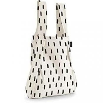Bolso Multifuncional Notabag Negro Pincelado