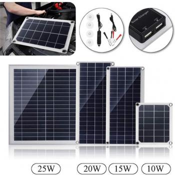 Polysilicon Solar Charger 10W-25W for Outdoor Adventures