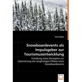 Snowboardevents als Impulsgeber zur Tourismusentwicklung
