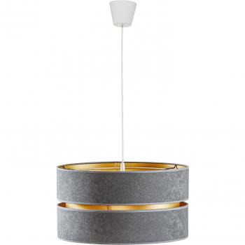 Duolla Duo Ceiling Fixture – Grey & Gold, Ø 40 cm, 1‑Bulb