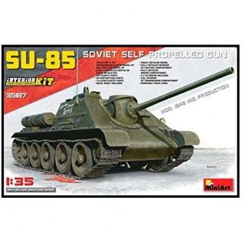 SOVIET SU-85 Interior Detail Kit – 1:35 Scale