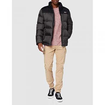 Doudoune matelassée femme Schott anthracite