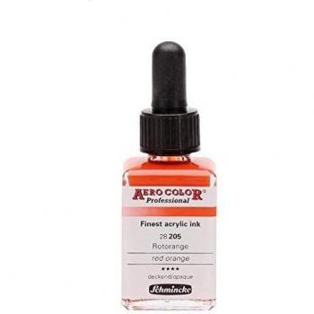 Schmincke Couleur Aérographe Rouge Orange 30ml