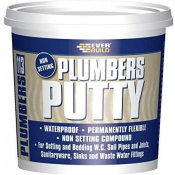 Everbuild 113 Plumbers Putty, Beige, 750 g