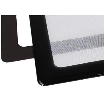 Polvo Filter Demciflex 80 mm Cuadrado, Negro/Blanco