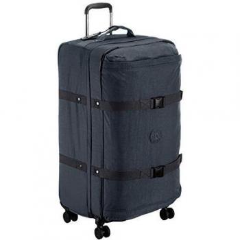 Kipling Spontaneous L Bagage à Main, 78 cm, 101 Litres, Bleu