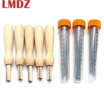 LMDZ Kit de pluma de fieltro con agujas de madera
