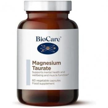 Taurato Magnesio 60 Cápsulas Biocare – Balance Natural