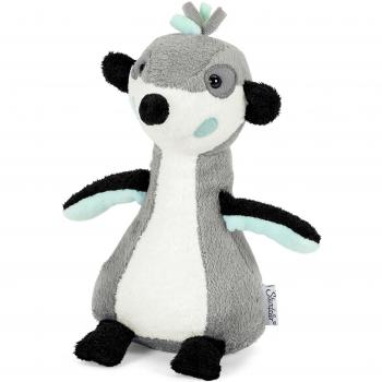 S. Elvis Plüschfigur Sterntaler 3001622 – 4‑Stück Farbkombination (Schwarz, Weiß, Grau, Mint)