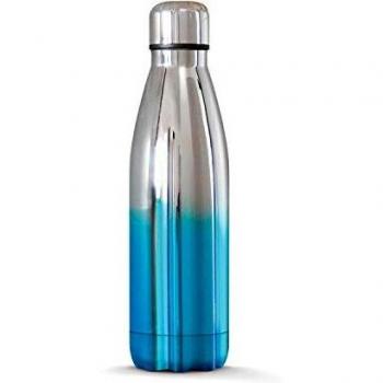 THE STEEL BOTTLE Blu Argento 500ml