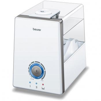 Beurer LB88WHT 6‑Litre Air Humidifier – Dual Action, 280 W, White