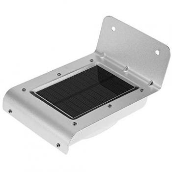 Solar-Bewegungsdetektor für Gartenbeleuchtung – Edelstahlwandmontage