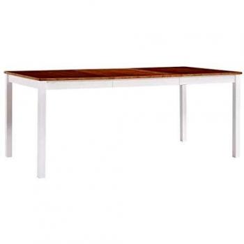 VidaXL Pin Table de Salle à Manger Dîner Cuisine Multicolore Multi-taille