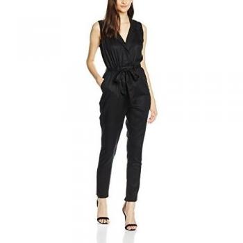 Mono Safari Sin Mangas SUPERDRY, Traje De Mujer, Negro (Black02A), M