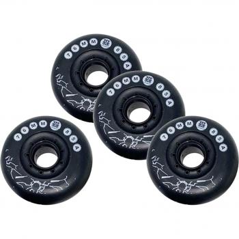 4Pcs 85A Single Row Roller Hockey Wheels