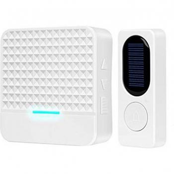 LED Night Light Solar Doorbell Chime Kit