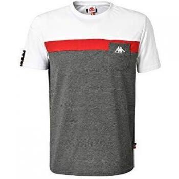 Kappa Herren Ido Langarm T-Shirt 3XL (schwarz)