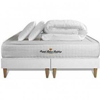 Matelas à mémoire de Forme Balmoral 160x200cm + Double sommier 80x200 cm + 2 oreillers de mémoire de Forme