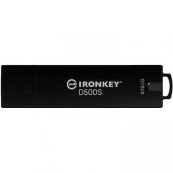Clé USB Kingston IronKey D500S 512 GB – USB 3.2 Gen 1, conformité TAA