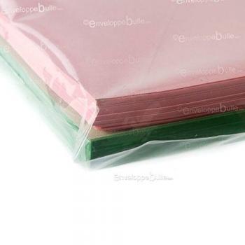 Lot de sachets plastiques à zip 250x350mm 90µ