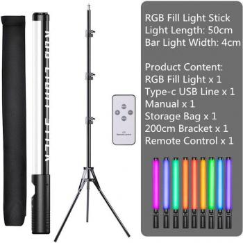 Varita de luz LED para bodas y eventos