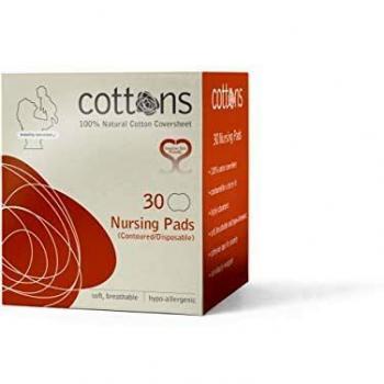 Cotons d'allaitement non parfumés