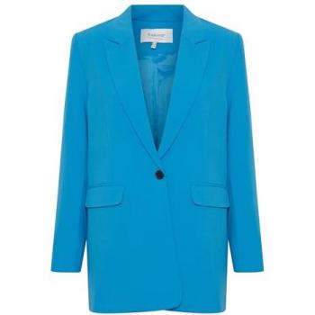 B.YOUNG Danta Blazer für Damen, Größe 42, Ibiza Blau