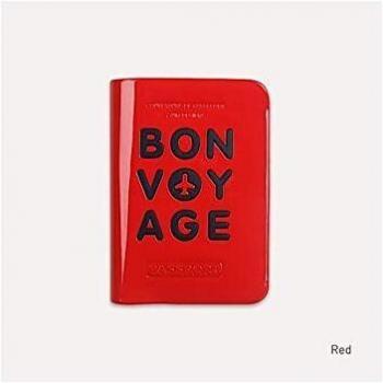 Stempels passeport Bon voyage rouge