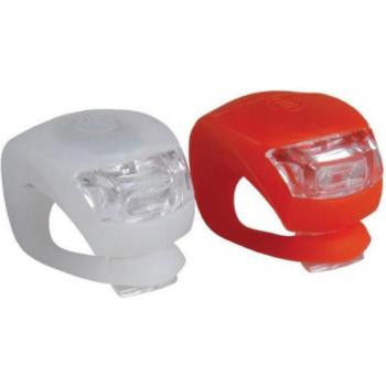 LED Cyclisme sécurité – roue double éclairage silicone