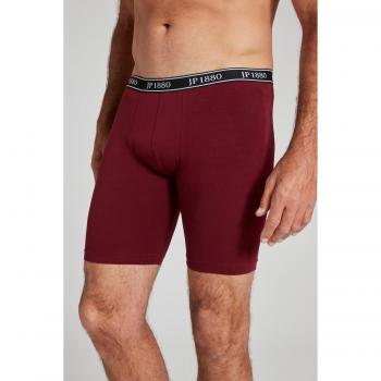 Boxer lunghi JP1880, Uomo, Viola, Cotone, Taglia 8